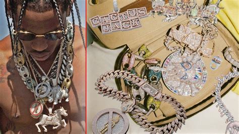 travis scott jewelry collection.